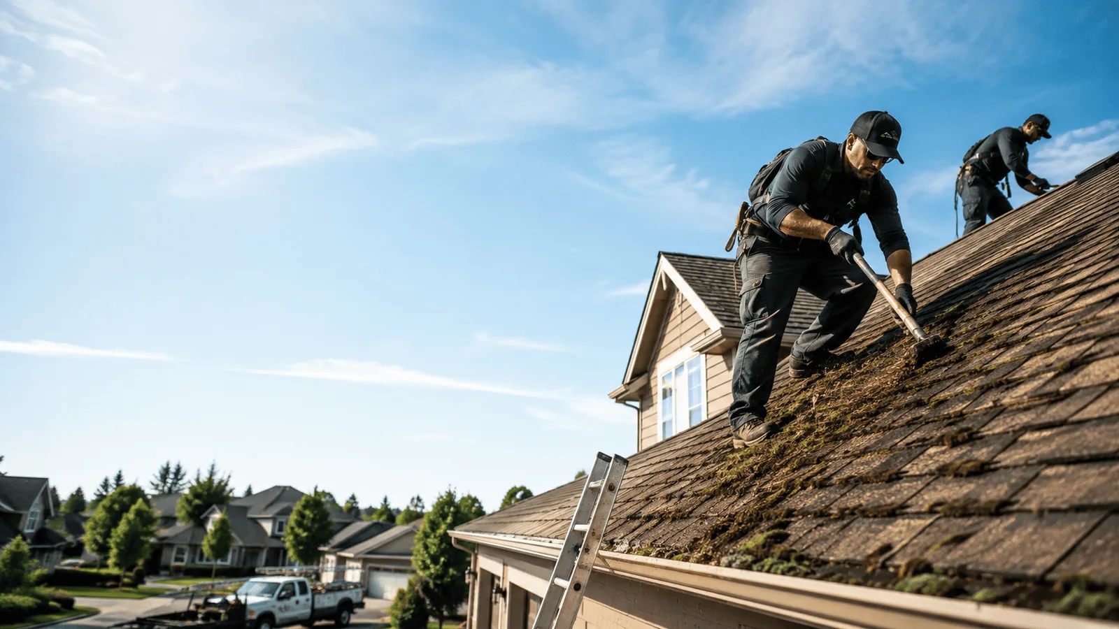 Roof Moss Removal in Milltown, WI near me